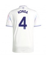 Aston Villa Ezri Konsa #4 Tredjedrakt 2025-26 Korte ermer